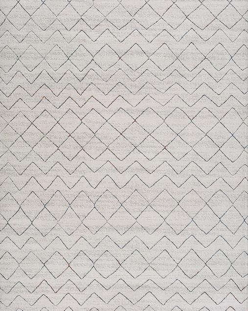 Alfombra Étnica de estilo Vintage Berlin 1617 Gris