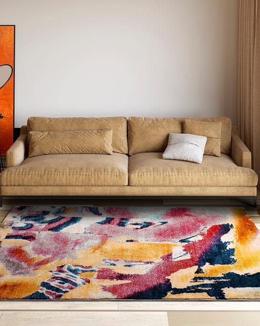 Alfombra de Arte Abstracto Lavina 16636 Multi